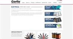 Desktop Screenshot of corfio.com.br